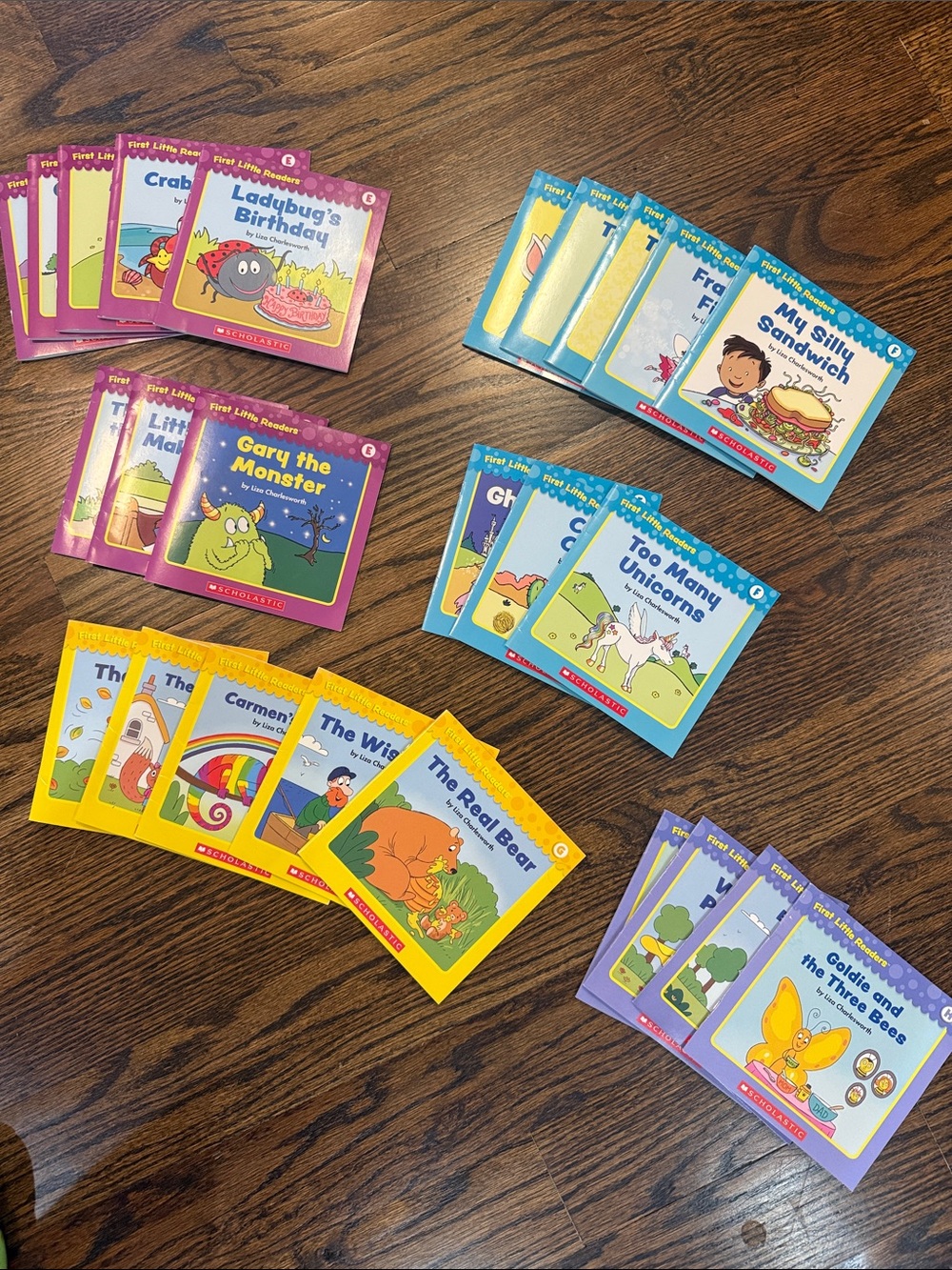 Scholastic First Little Readers Level E, F, G & H; 25 Books Included